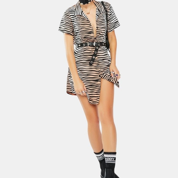 Obey Dresses & Skirts - Obey Kitty Tiger Dress